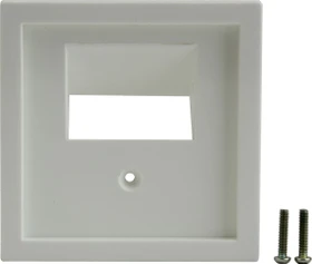 uniTEC VALENCIA Serie 801 Abdeckung für UAE-Anschlussdose, alpinweiß