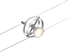 Paulmann CorDuo Cardan Seilsystem Spot GU5.3 weiß matt, 1 Stück 1