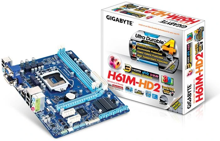 GIGABYTE GA-H61M-HD2 (Intel 1155)