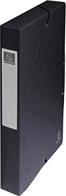 Exacompta Archivbox Colorspan Karton 40mm, A4, schwarz
