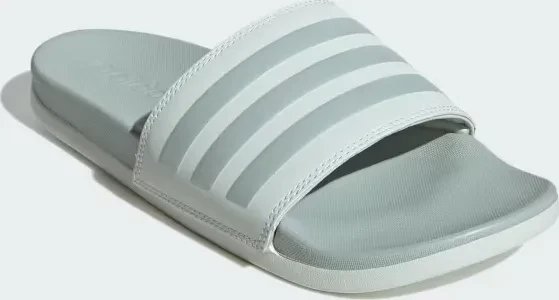 adidas Comfort Adilette crystal jade/linen green met (Damen)