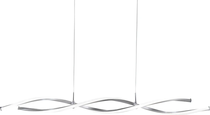 Paul Neuhaus Polina 110cm 20W Pendelleuchte silber