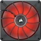 Corsair ML Series ML140 LED Elite Red, schwarz, 140mm Vorschaubild