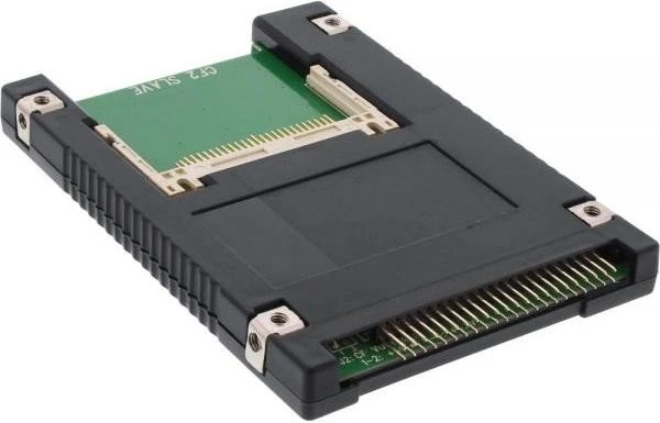 InLine IDE 44Pin auf 2x CF, 2.5"-Rahmen 9.5mm