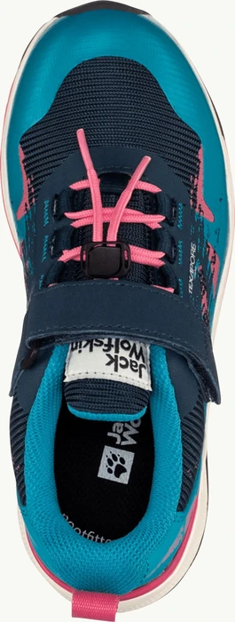 Jack Wolfskin Villi Hiker Texapore Low dark sea (Junior)