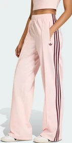 adidas Firebird Trainingshose lang sandy pink/maroon (Damen)