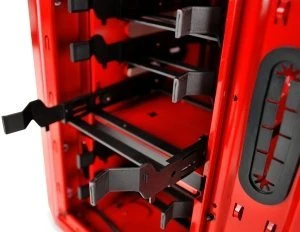NZXT Phantom 410 rot, Acrylfenster