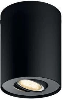 Philips Hue White Ambiance Pillar Spot 1-flammig schwarz