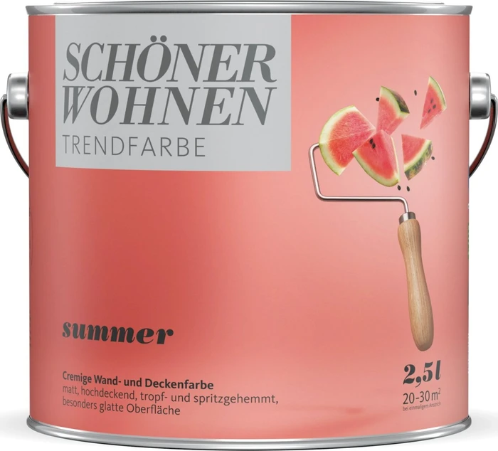Schöner Wohnen Trendfarben innen summer matt, 2.5l
