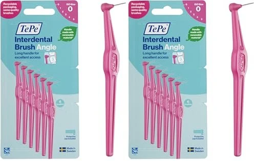 TePe Angle Interdentalbürste pink, 6 Stück