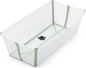 Stokke Flexi Bath XL faltbare Badewanne transparent/grün