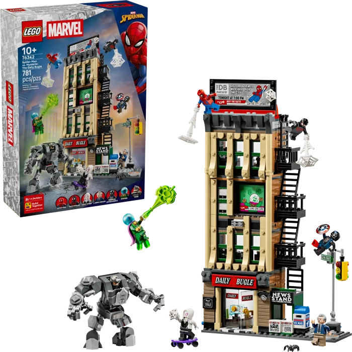 LEGO Marvel Super Heroes Spielset - Spider-Man vs. Mysterio: Daily Bugle