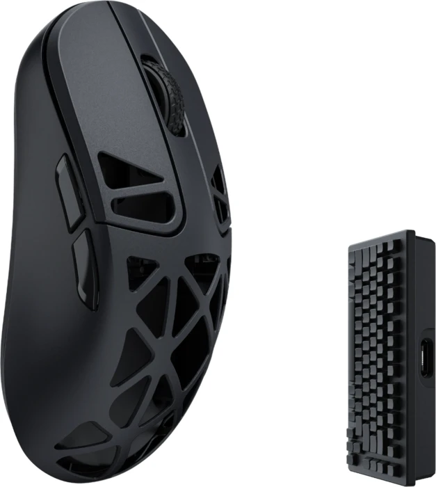 Keychron M3 mini 4K Wireless Mouse Metal Edition schwarz, USB/Bluetooth