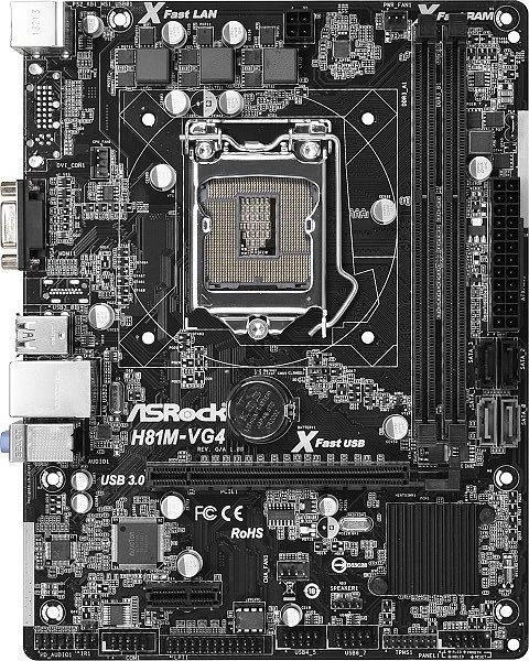 ASRock H81M-VG4 (Intel 1150)