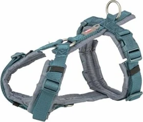 Trixie Premium Trekking Geschirr, L, Petrol/Grafit