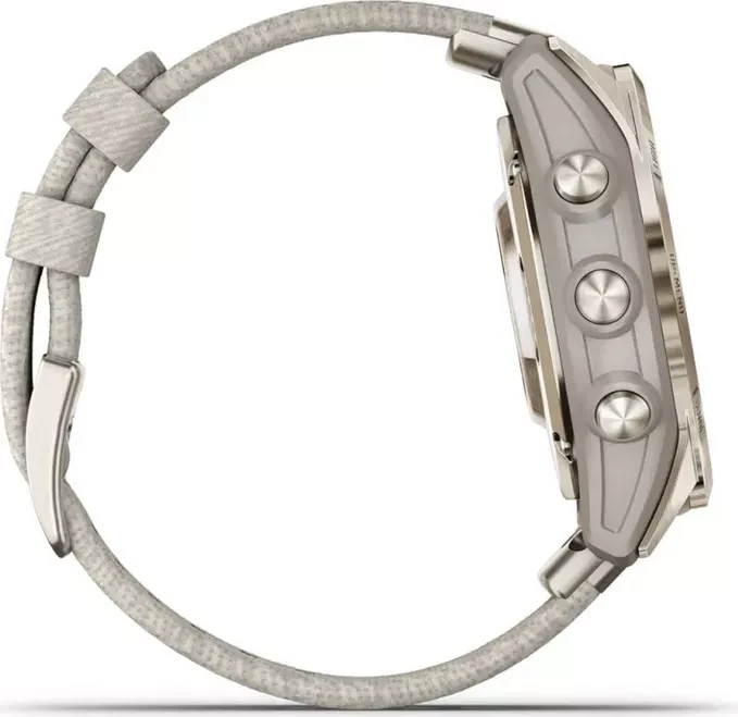 Garmin epix 2S Pro Sapphire cream heather/soft gold