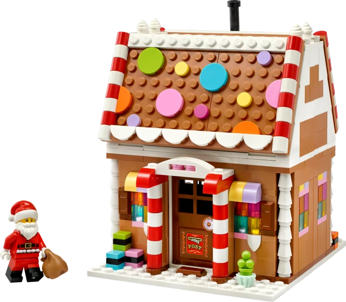 LEGO Weihnachtliches Lebkuchenhaus