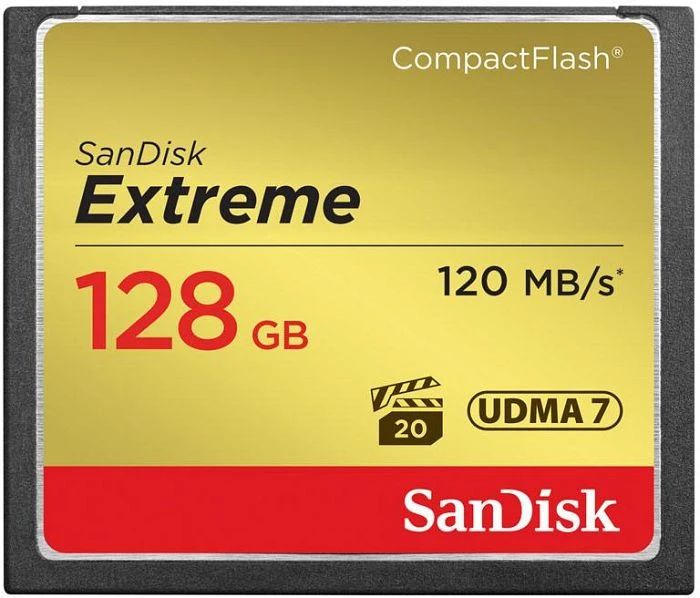 SanDisk Extreme, CompactFlash Card, Rev-S