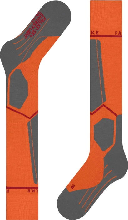 Falke SK4 Advanced Compression Light Skisocken flash orange (Herren)