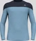 Odlo Revelstoke Performance Wool Warm Baselayer Funktionsshirt langarm black/provincial blue melange (Herren) Vorschaubild