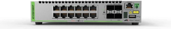 Allied Telesis CentreCOM XS900MX Desktop 10G Managed Switch, 12x RJ-45, 4x SFP+