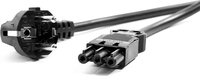 Bachmann Gerätezuleitung Kabel Schuko GST18, 10m, schwarz