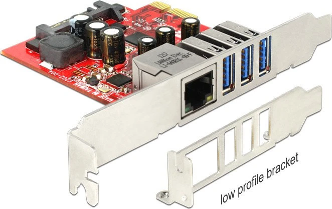 DeLOCK RJ-45, PCIe 2.0 x1