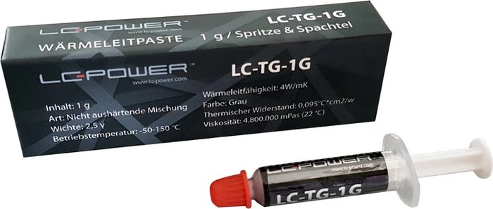 LC-Power LC-TG Wärmeleitpaste 1g, inkl. Spatel