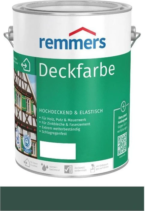 Remmers Deckfarbe moosgrün, 5l