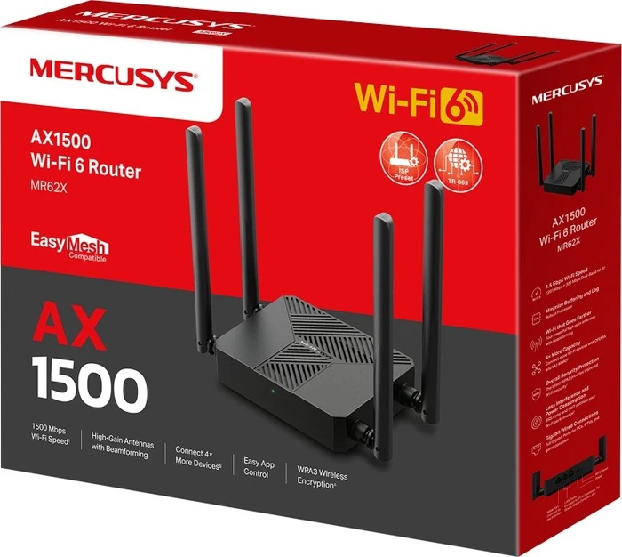 Mercusys MR62X, AX1500