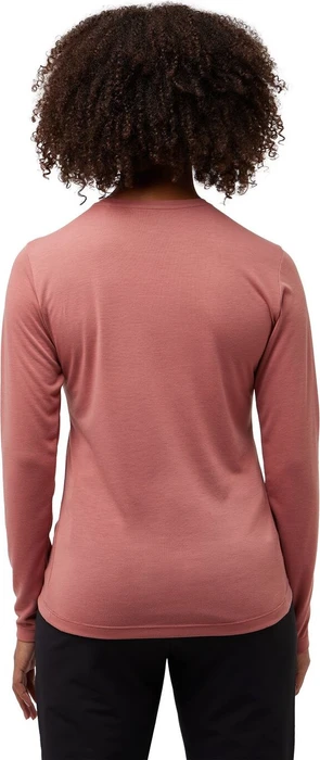 Jack Wolfskin Vonnan Funktionsshirt langarm mineral red (Damen)
