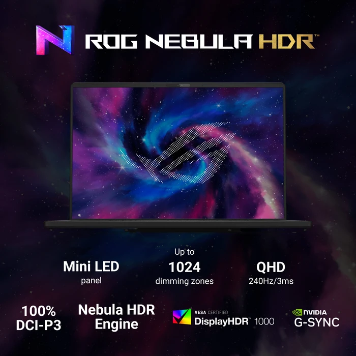 ASUS ROG Zephyrus M16 (2023) GU604VZ-NM038X, Off Black, Core i9-13900H, 64GB RAM, 2TB SSD, GeForce RTX 4080, DE