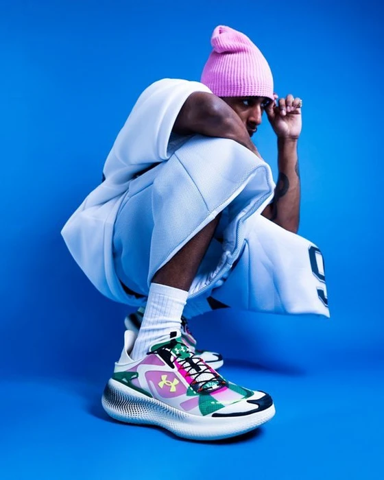 Under Armour Echo ivory dune/virtual pink/high vis yellow