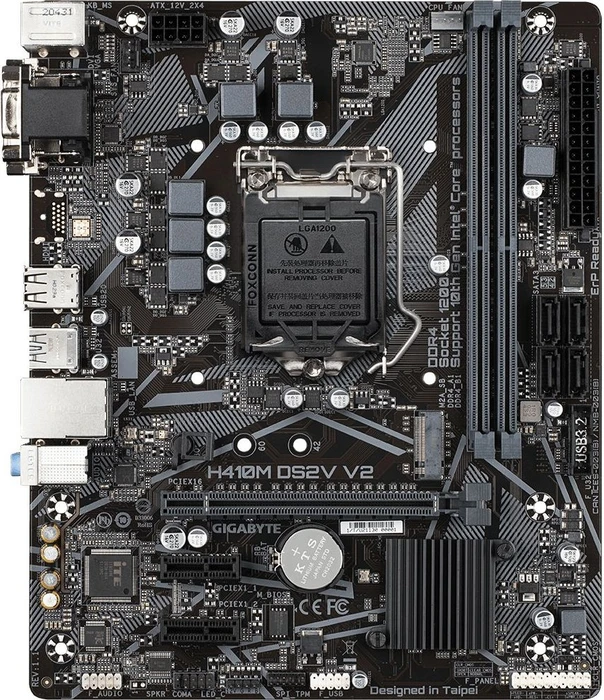 GIGABYTE H410M DS2V V2 (Rev. 1.1) (Intel 1200)