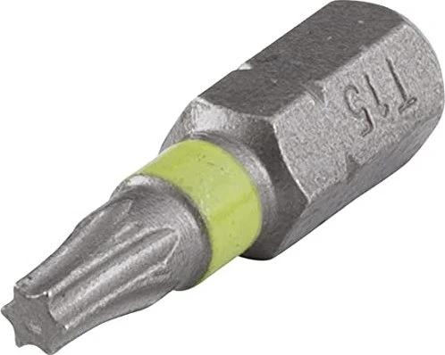 Wolfcraft Solid Torx Bit 1/4", T15x25mm, 3 Stück