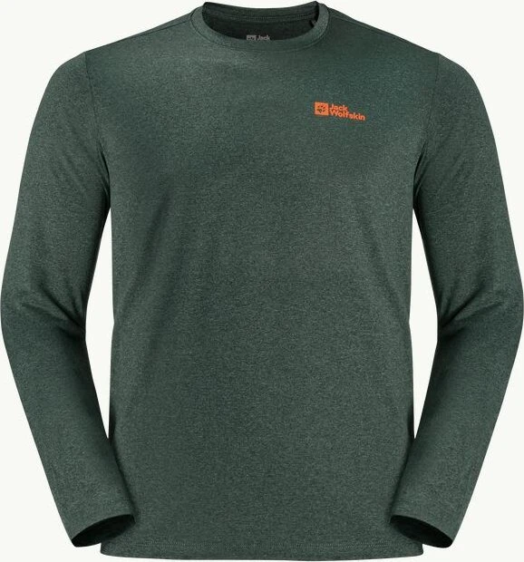 Jack Wolfskin Sky Thermal Funktionsshirt langarm black olive (Herren)