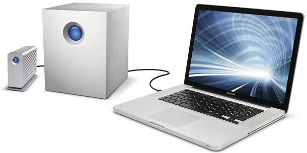LaCie 5big Thunderbolt, 20TB, Thunderbolt 1 / Mini DisplayPort 1.1a