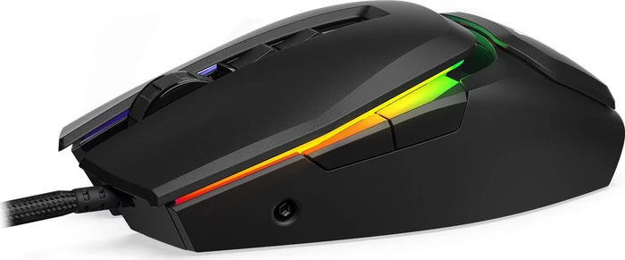 Krux Bot RGB Gaming Mouse schwarz, USB