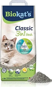 Gimborn Biokat's Classic 3in1 Fresh Katzenstreu, Frühlingsduft, 10l