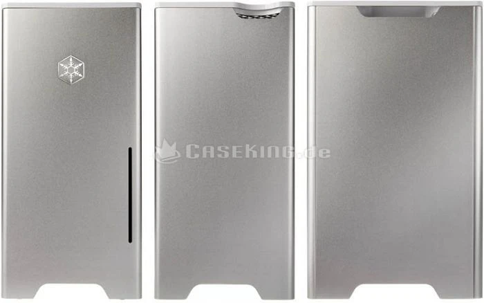 SilverStone Fortress FT03-Mini silber, Mini-ITX