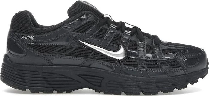 Nike P-6000 off noir/metallic silver (Damen)
