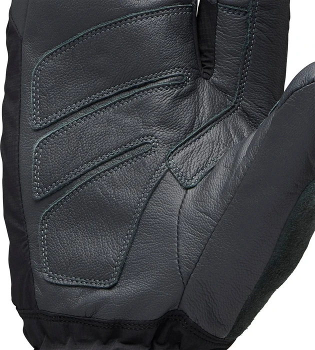 Black Diamond Alpine 3 Finger Mitt Handschuhe black/carbon