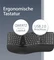 MediaRange Ergonomische Multimedia-Tastatur, schwarz, USB, DE Vorschaubild