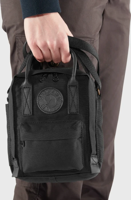 Fjällräven Kanken No. 2 Sling Black Umhängetasche schwarz