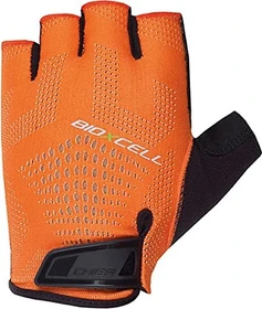 Chiba BioXCell Super Fly Fahrradhandschuhe schwarz/orange
