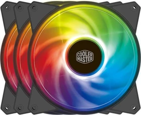 Cooler Master MasterFan MF120R ARGB, LED-Steuerung, Lüftersteuerung, 120mm, 3er-Pack