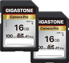 Gigastone Camera Pro R100 16GB, UHS-I U3, A1, Class 10, 2er-Pack