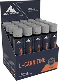 Multipower L-Carnitin Liquid Ampullen Pfirsich 500ml (20x 25ml)