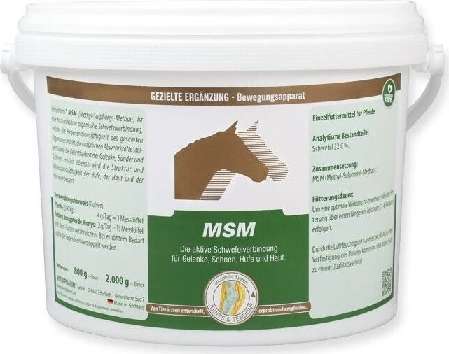 Vetripharm 99.9% MSM, 2kg
