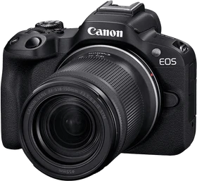Canon EOS R50 schwarz mit Objektiv RF-S 18-150mm 3.5-6.3 IS STM